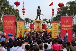 Lễ hội Nguyển Trung Trực thu hút hơn 1 triệu người về tham dự