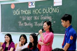 Đối thoại học đường 'Vì một môi trường học đường hạnh phúc'