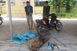 Trộm chó bị phát hiện, 2 'cẩu tặc' vác kiếm chống trả công an