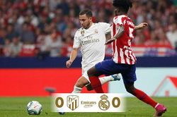 Atletico 0-0 Real Madrid: Hazard mờ nhạt, derby Madrid bất phân thắng bại