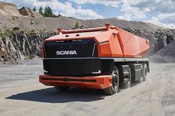 'Soi' xe tải hạng nặng tự lái Scania AXL hoàn toàn mới