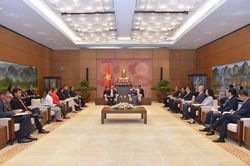 Chủ tịch Quốc hội Nguyễn Thị Kim Ngân tiếp Phó chủ tịch thứ nhất Đảng XHCN Thống nhất Venezuela