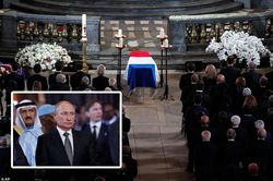 Ông Putin, ông Clinton đến Pháp viếng cố Tổng thống Jacques Chirac