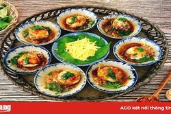 Trứng vịt lộn nướng chua cay
