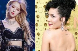 Rose Blackpink 'hẹn hò' cùng Halsey - nữ ca sĩ góp giọng cho 'Boy With Luv' của BTS