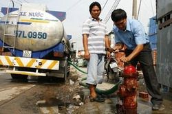 TP. HCM đề xuất tăng giá nước sinh hoạt