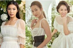 Dàn mỹ nhân Vbiz đọ sắc trắng bất phân thắng bại tại sự kiện: Minh Tú và Thu Minh e ấp, Khả Ngân cuốn hút khó cưỡng
