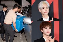 Dispatch: Sau 9 giờ lục soát tại công ty Kang Min Hee - Song Hyung Jun (X1), cảnh sát nói gì?