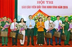 Hội thi Báo cáo viên giỏi cấp tỉnh năm 2019
