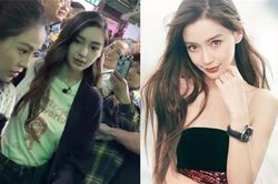 Rò rỉ loạt ảnh Angelababy đẹp nao lòng bất chấp chuyện bị chụp lén trong hậu trường show mới