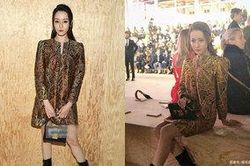 Tham gia show thời trang nhưng Địch Lệ Nhiệt Ba bị chê giống sản phụ, truyền thông quốc tế gọi là khách mời vô danh