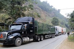 Phân luồng giao thông trên Quốc lộ 4D (Lào Cai – Lai Châu) từ ngày 3 đến 6/10/2019.