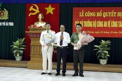 Đại tá Vũ Thanh Chương giữ chức Giám đốc Công an Thành phố Hải Phòng