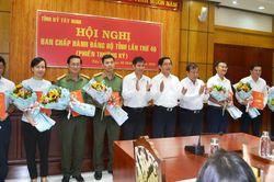 7 lãnh đạo tỉnh Tây Ninh được chỉ định vào Ban Chấp hành Đảng bộ