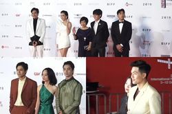 Trọn khoảnh khắc Isaac, Lãnh Thanh - Gia Huy và Quốc Anh đổ bộ thảm đỏ 'LHP Busan 2019'