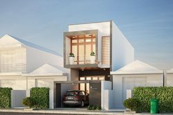 Đất chật người đông, đây là 10 mẫu nhà phố 2 tầng siêu đẹp phù hợp với Việt Nam