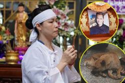 Vợ con lén lau nước mắt tiễn đưa nghệ sĩ Xuân Hiếu