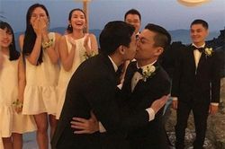 Đám cưới đẹp như mơ của 3 cặp đôi đồng tính nổi tiếng showbiz Việt
