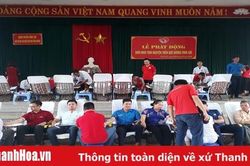 Huyện Vĩnh Lộc: Hơn 600 người tham gia hiến máu tình nguyện