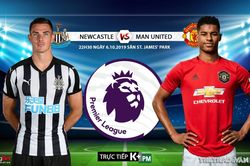 Trực tiếp bóng đá hôm nay: Newcastle đấu với MU (K+, K+PM). Soi kèo Ngoại hạng Anh