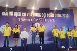 TP.HCM thắng lớn tại giải cờ vua đồng đội toàn quốc tranh Cúp TPBank 2019