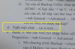 Thầy giáo đáng yêu nhất hệ mặt trời: Biết học sinh lười đọc nên thả ngay một câu xả stress vào ngay giữa tài liệu!