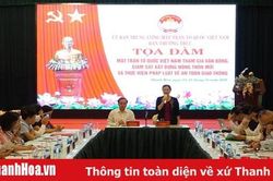 MTTQ tham gia vận động, giám sát xây dựng nông thôn mới và thực hiện pháp luật về an toàn giao thông