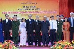 Kỷ niệm 100 năm ngày sinh Giáo sư Nguyễn Thiện Thành