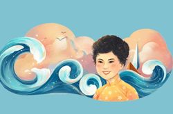 Google Doodles vinh danh nữ sĩ Xuân Quỳnh