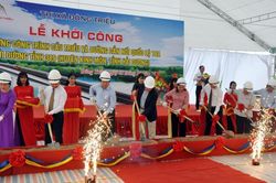 Đông Triều (Quảng Ninh): Khởi công xây dựng cầu Triều