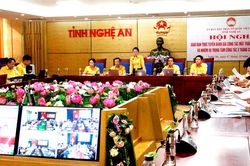 Nghệ An: Lần đầu tiên tổ chức Hội nghị trực tuyến MTTQ tỉnh