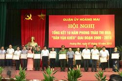 Hoàng Mai: 'Dân vận khéo' để phát triển sản xuất, thoát nghèo bền vững