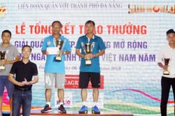Hơn 200 VĐV dự tranh giải quần vợt TP Đà Nẵng mở rộng năm 2019