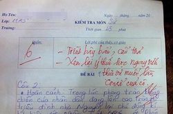 Học sinh 'méo mặt' với loạt lời phê bá đạo của giáo viên
