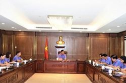 Lãnh đạo VKSND tối cao chủ trì họp Ban vì sự tiến bộ phụ nữ ngành KSND