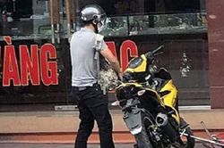 Nam thanh niên dùng súng cướp tiệm vàng ở Quảng Ninh giữa ban ngày