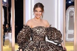 Thiên thần nội y Barbara Palvin khoe sắc với đầm hở vai