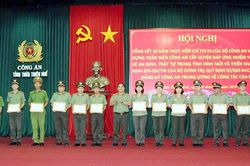 Công an tỉnh TT - Huế khen thưởng nhiều cá nhân, tập thể