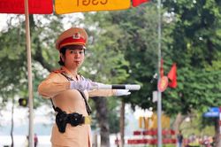 Phân luồng giao thông phục vụ trận Việt Nam - Malaysia