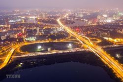 Vẻ đẹp hiện đại của Hà Nội trong những bức ảnh chụp từ trên cao