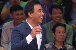 MC Quyền Linh ngượng sau phát ngôn 'là thần tượng của anh Lại Văn Sâm'