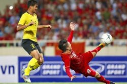 ĐT Việt Nam giành chiến thắng trước ĐT Malaysia bằng siêu phẩm của Quang Hải