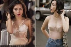Diện váy đầm màu da: Diệu Nhi gây hoa mắt, Diễm My 9x, Ngân 98 gây hiểu lầm