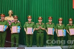 Công an TPHCM: Khen thưởng các đơn vị xuất sắc trong phòng, chống tội phạm