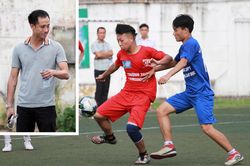 Vũ Như Thành: 'Cầu thủ giải học sinh Hà Nội có tố chất chơi cho đội tuyển'