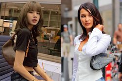 Lisa và dàn mỹ nhân chuộng đeo túi kẹp nách dù đựng được ít đồ
