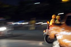Cảnh sát trắng đêm chống đua sau trận Việt Nam thắng Malaysia