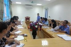 VKSND tỉnh Hà Tĩnh kiểm sát công tác thi hành án dân sự