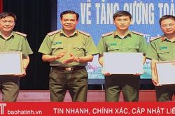 Xây dựng công an cấp huyện ở Hà Tĩnh đáp ứng nhiệm vụ trong tình hình mới
