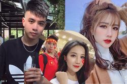 Chân dung đôi bạn thân 'cực phẩm', sáng nhất trên khán đài SVĐ Mỹ Đình trong trận Việt Nam - Malaysia